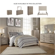 Bowery Hill Tufted Engineered Wood Frame Queen Panel Bed in Beige