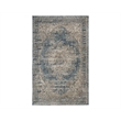 Bowery Hill Modern / Contemporary 5' x 7' Rug in Blue and Tan