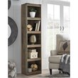 Bowery Hill Transitional Engineered Wood Pier in Brown Finish