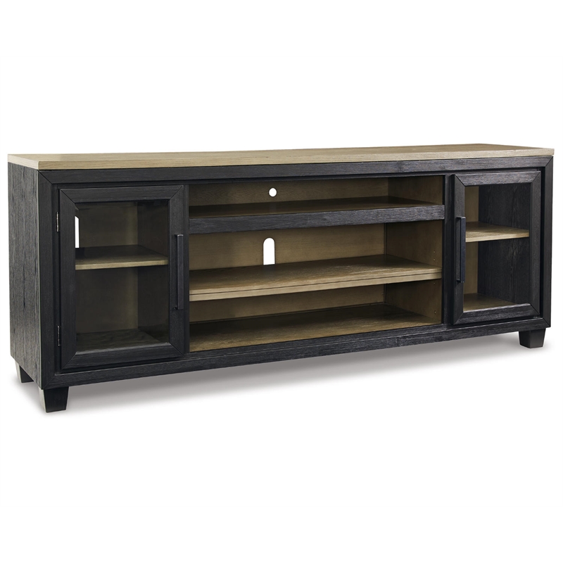 Bowery Hill Wood TV Stand TVs up to 95