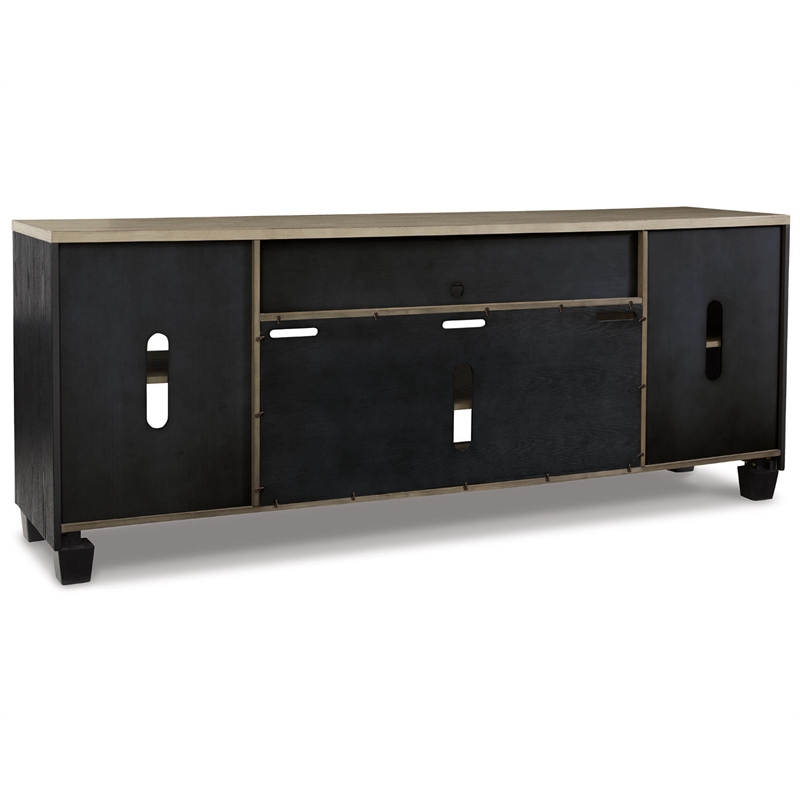 Bowery Hill Wood TV Stand TVs up to 95