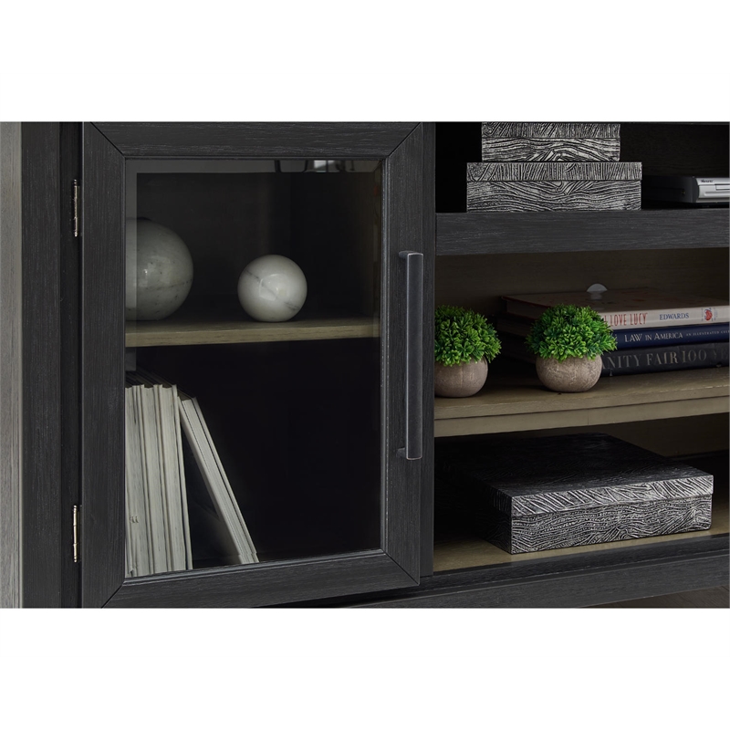 Bowery Hill Wood TV Stand TVs up to 95
