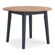 Bowery Hill Contemporary Light Brown Wood Dining Drop Leaf Table