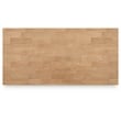 Bowery Hill Contemporary Light Brown Counter Height Dining Table