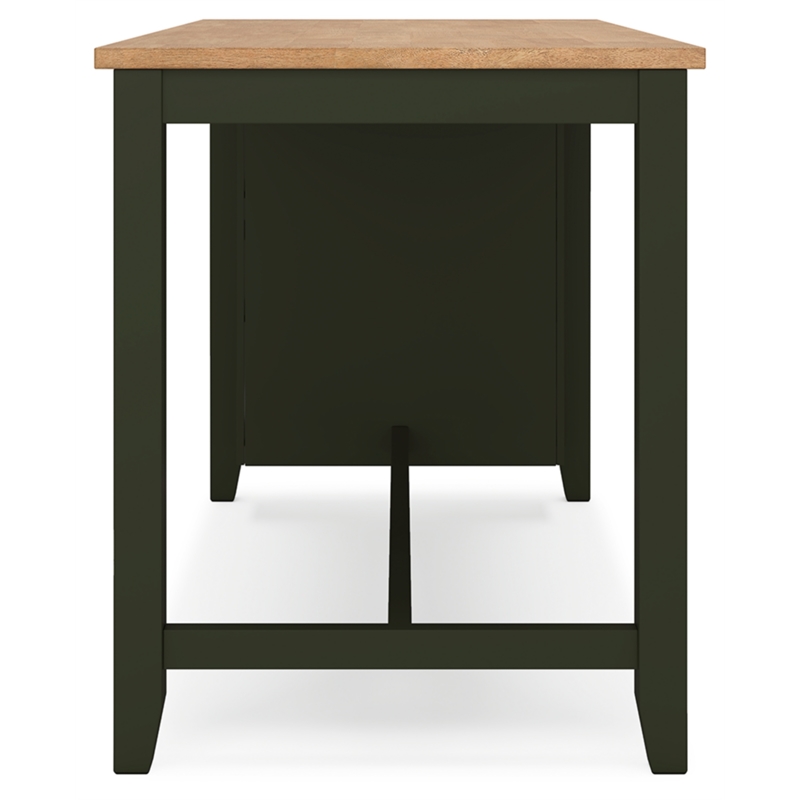 Bowery Hill Contemporary Light Brown Counter Height Dining Table