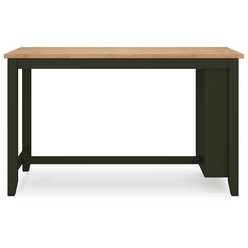 Bowery Hill Contemporary Light Brown Counter Height Dining Table