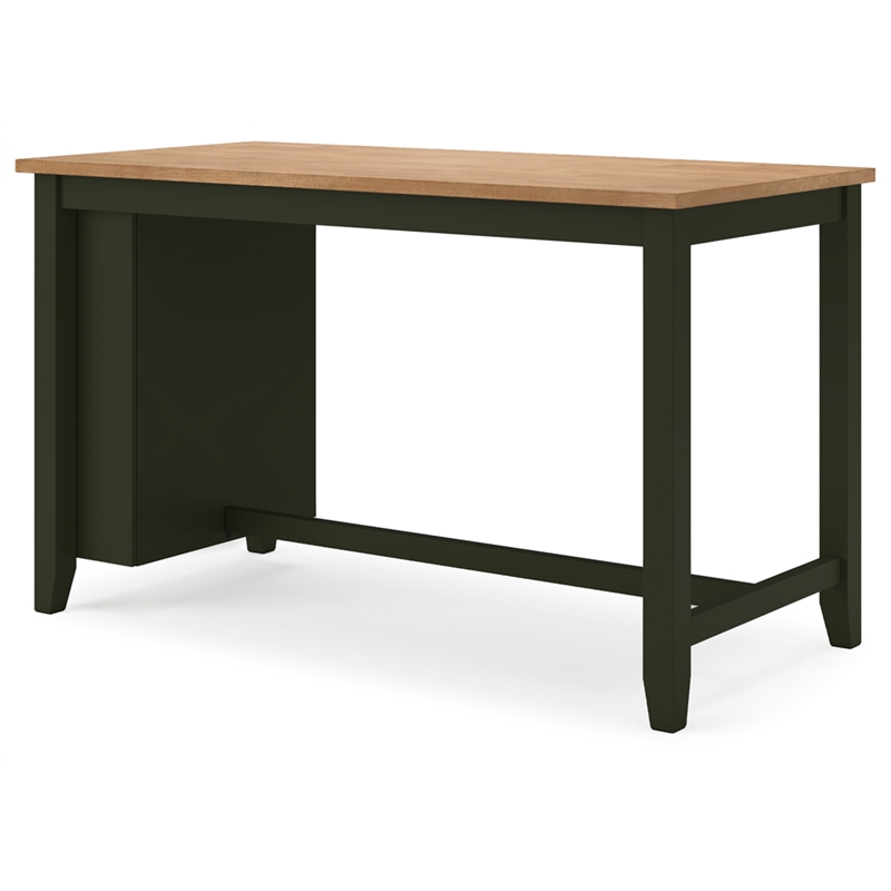 Bowery Hill Contemporary Light Brown Counter Height Dining Table