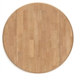 Bowery Hill Contemporary Light Brown Wood Dining Drop Leaf Table