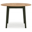 Bowery Hill Contemporary Light Brown Wood Dining Drop Leaf Table