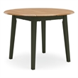 Bowery Hill Contemporary Light Brown Wood Dining Drop Leaf Table