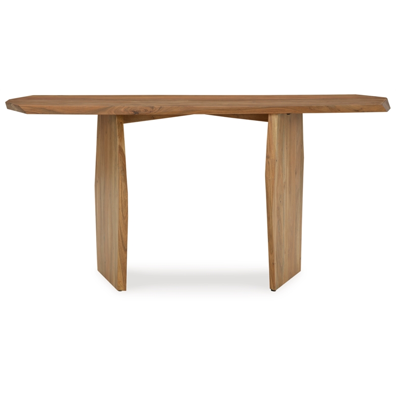 Bowery Hill Modern / Contemporary Natural Console Sofa Table