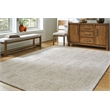 Bowery Hill Modern / Contemporary Gray & Ivory Finish 8x10 Rug