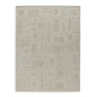 Bowery Hill Modern / Contemporary Gray & Ivory Finish 8x10 Rug