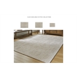 Bowery Hill Modern / Contemporary Gray & Ivory Finish 8x10 Rug
