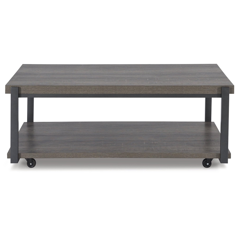 Bowery Hill Contemporary Gray Coffee and End Table - Set of 3