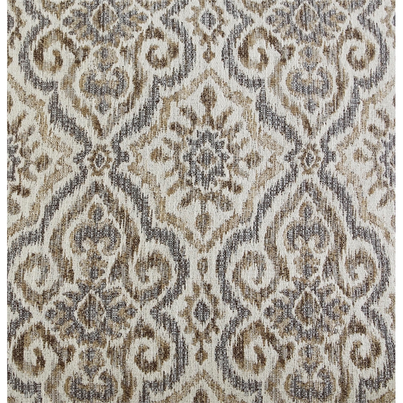 Bowery Hill Traditional Corner-blocked Frame Polyester Dune Sofa