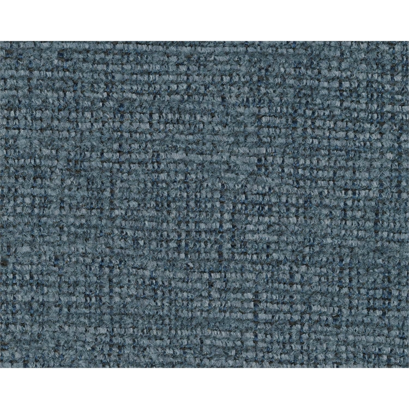 Bowery Hill Contemporary Corner-blocked Frame Polyester Blue Sofa