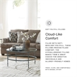 Bowery Hill Contemporary Corner-blocked Frame Polyester Nutmeg Sofa