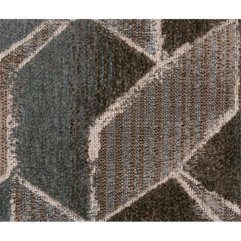 Bowery Hill Contemporary Corner-blocked Frame Polyester Nutmeg Sofa