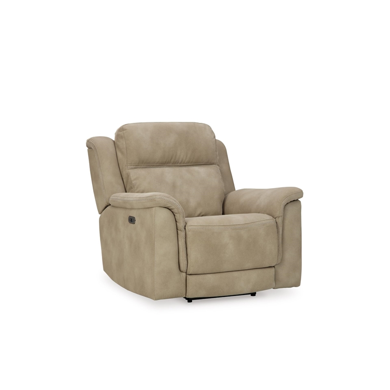 Bowery Hill Modern / Contemporary Faux Leather Sand Power Recliner