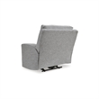 Bowery Hill Modern / Contemporary Polyester Pewter Power Recliner
