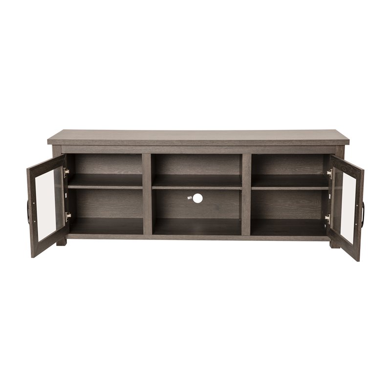 Bowery Hill Engineered Wood TV Stand for up to 80