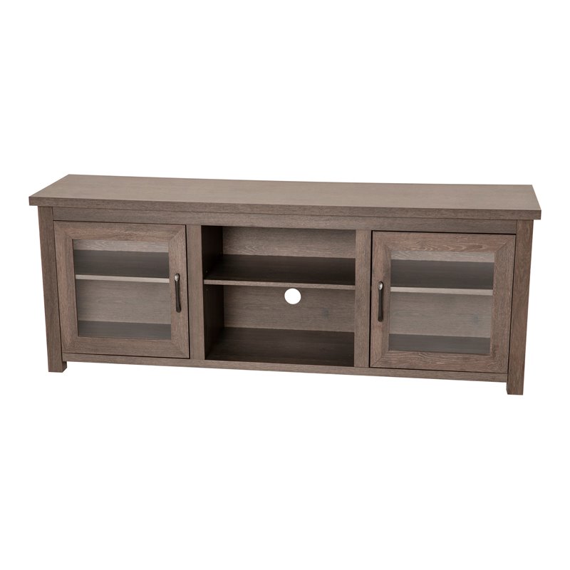 Bowery Hill Engineered Wood TV Stand for up to 80