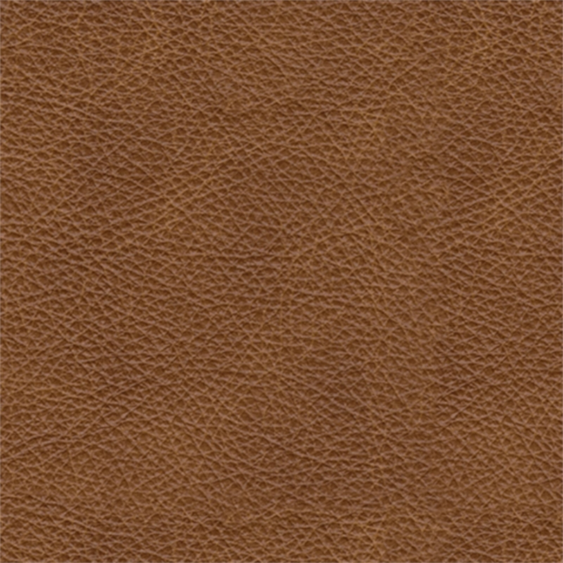 Bowery Hill Traditional Corner-blocked Frame Leather Caramel Oversized Chair