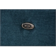 Bowery Hill Polyester Navy Swivel Power Recliner 34