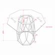Bowery Hill Contemporary Contemporary Glass Top End Table in Black