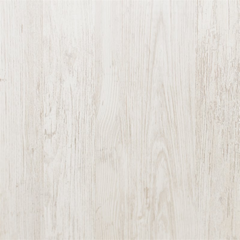 Bowery Hill Contemporary Wood Queen Crossbuck Panel Headboard in Whitewash