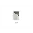 Bowery Hill Modern Polyester and Polypropylene Gray & Ivory 8x10 Rug