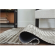 Bowery Hill Contemporary Wool and Cotton Ivory & Gray 8x10 Rug
