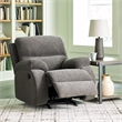 Bowery Hill Polyester Contemporary Pull-tab Reclining Motion Brindle Recliner