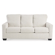 Bowery Hill Contemporary Corner-blocked frame White Full Sofa Sleeper