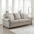 Bowery Hill Transitional Corner-blocked frame Dune Queen Sofa Sleeper
