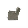 Bowery Hill Contemporary Putty Recliner with Pull-Tab Reclining Motion
