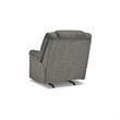 Bowery Hill Contemporary Putty Recliner with One-Pull Reclining Motion