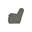 Bowery Hill Contemporary Putty Recliner with One-Pull Reclining Motion