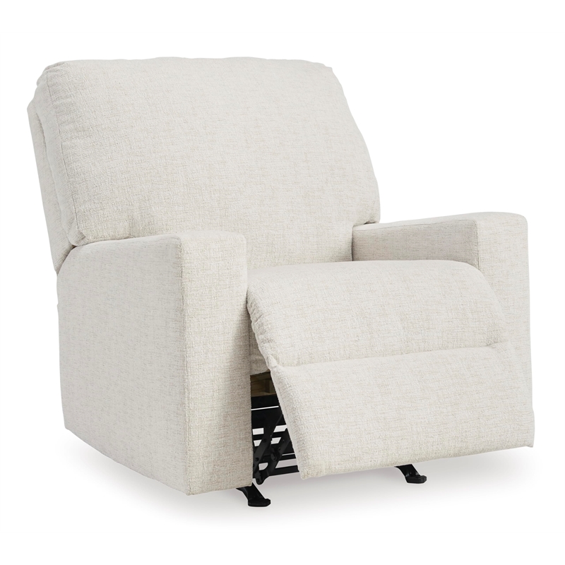 Bowery Hill Contemporary Snow Recliner with Pull Tab Reclining Motion