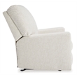 Bowery Hill Contemporary Snow Recliner with Pull Tab Reclining Motion