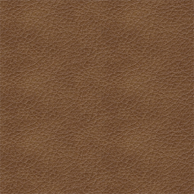 Bowery Hill Leather Contemporary Pull-tab Reclining Motion Caramel Recliner
