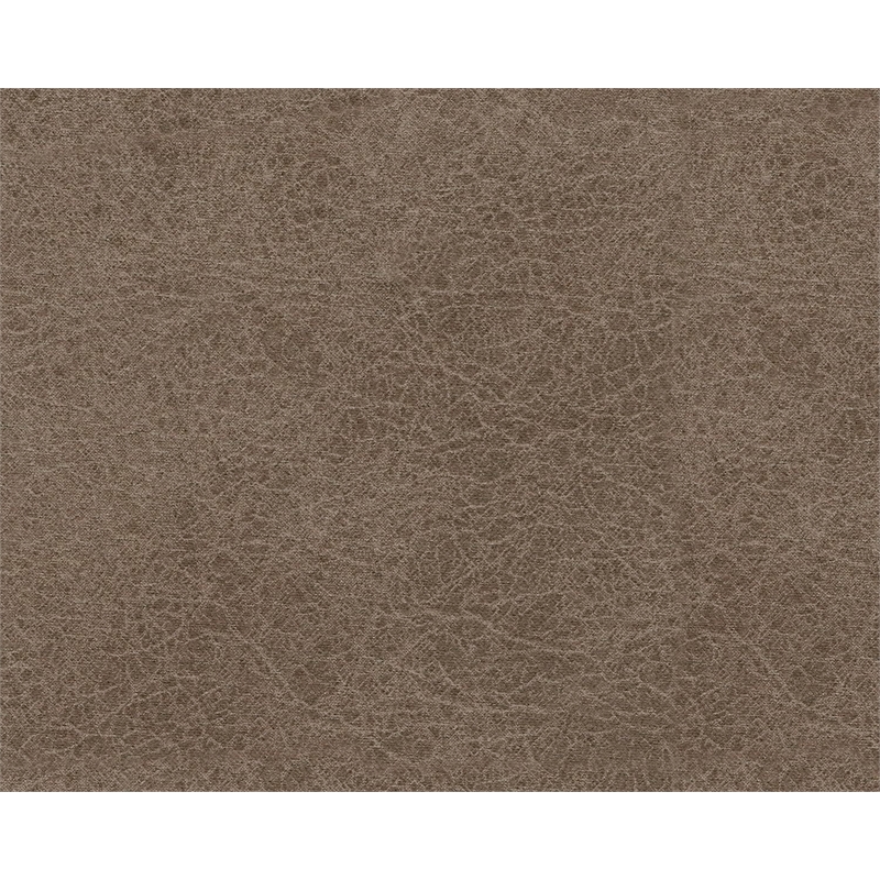 Bowery Hill Faux Leather Contemporary Corner-blocked frame Fossil Sofa
