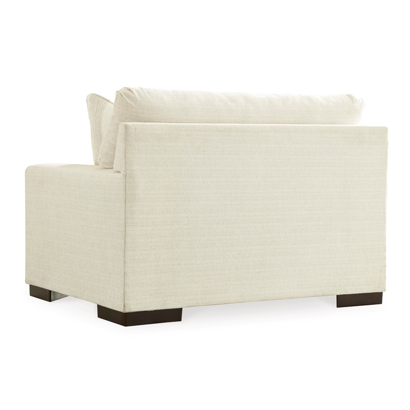 Bowery Hill Contemporary Corner-blocked frame Oversized Chair