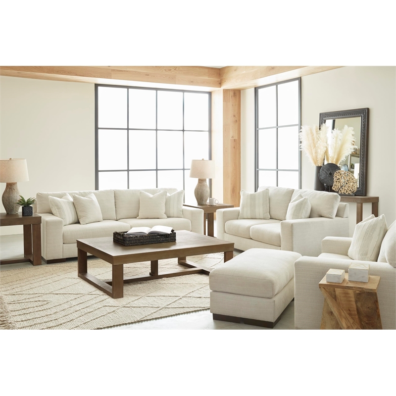 Bowery Hill Contemporary Corner-blocked frame Oversized Chair