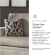 Bowery Hill Contemporary Corner-blocked frame Taupe Oversized Chair