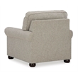 Bowery Hill Polyester Traditional Corner-blocked frame Dune Chair