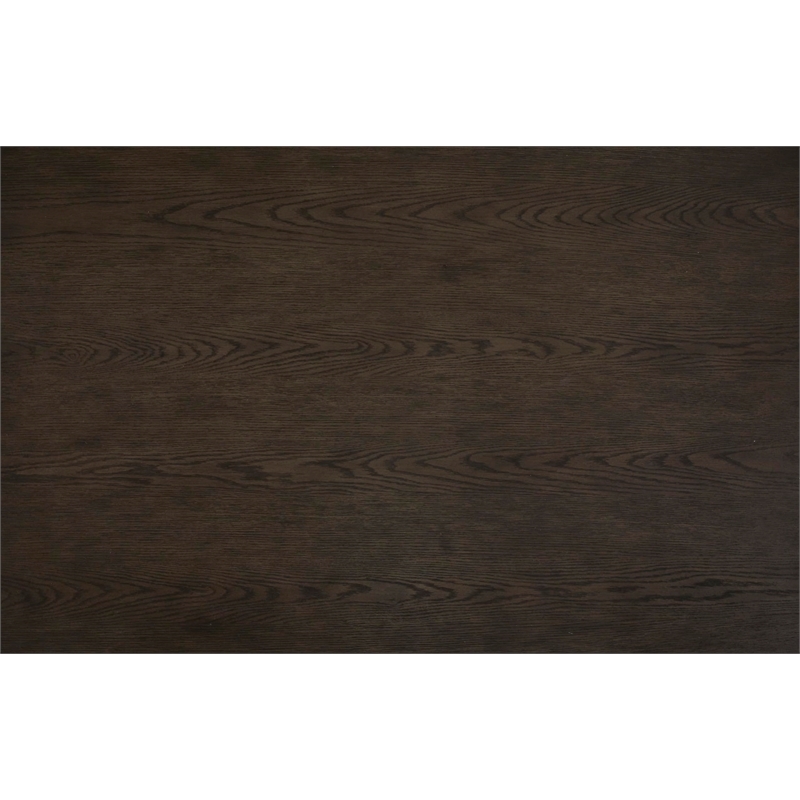 Bowery Hill Contemporary Dark Brown Counter Height Dining Table