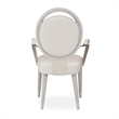 Bowery Hill 7-Piece Engineered Wood Dining Set in Moonlight Gray