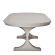 Bowery Hill 7-Piece Engineered Wood Dining Set in Moonlight Gray